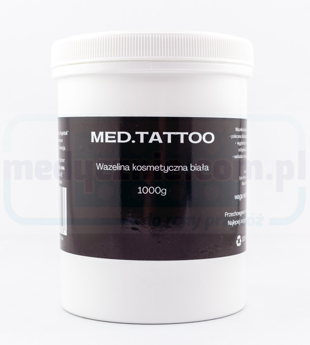 MED.TATTOO WHILE TATTOOING - Vaselină albă 1000g